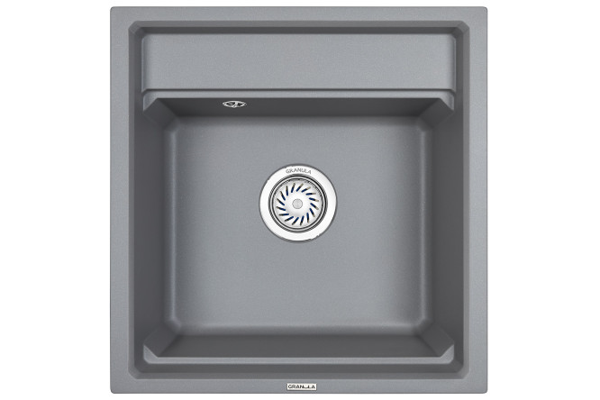 Изображение товара Врезная кухня мойка GRANULA Kitchen Space 5002 50х51х24.5 см кварц