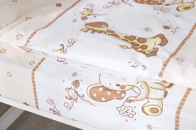 Комплект постельного белья MICASA Elephants 112х147 см