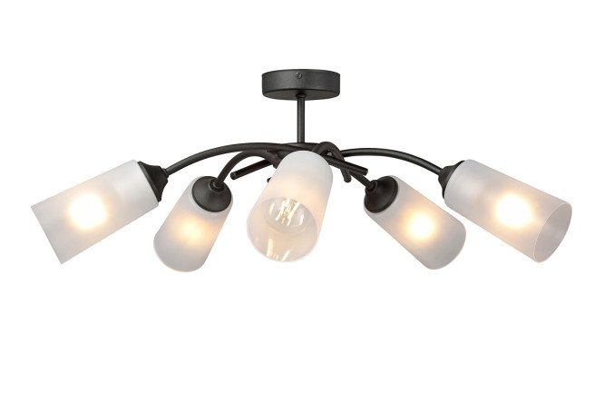 Люстра V2850-1/5PL 15 кв.м., 69x23x69 см, E27