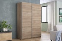 Шкаф-купе 2-дверный Cors-2 140х230х57 см, Сонома