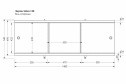 Экран под ванну MELODIA DELLA VITA Salsa MBSS15001 150х54 см