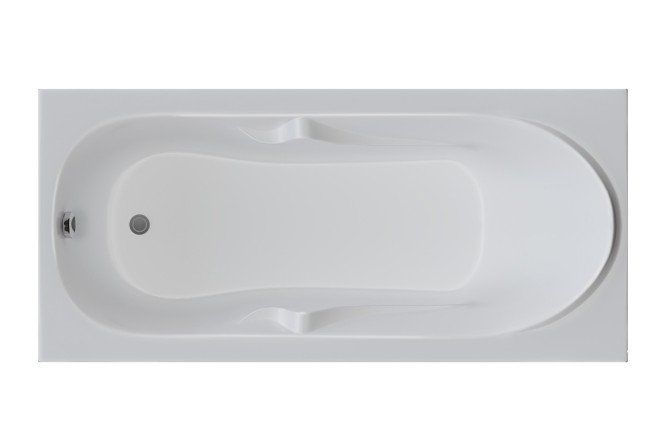 Изображение товара Ванна пристенная Marka One Vita 150x70 см белая универсальная для ванной комнаты