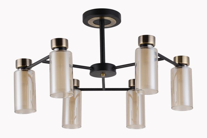 Изображение товара Люстра SCHAFFNER Corneta 23 кв.м., 67x38x67 см, E14