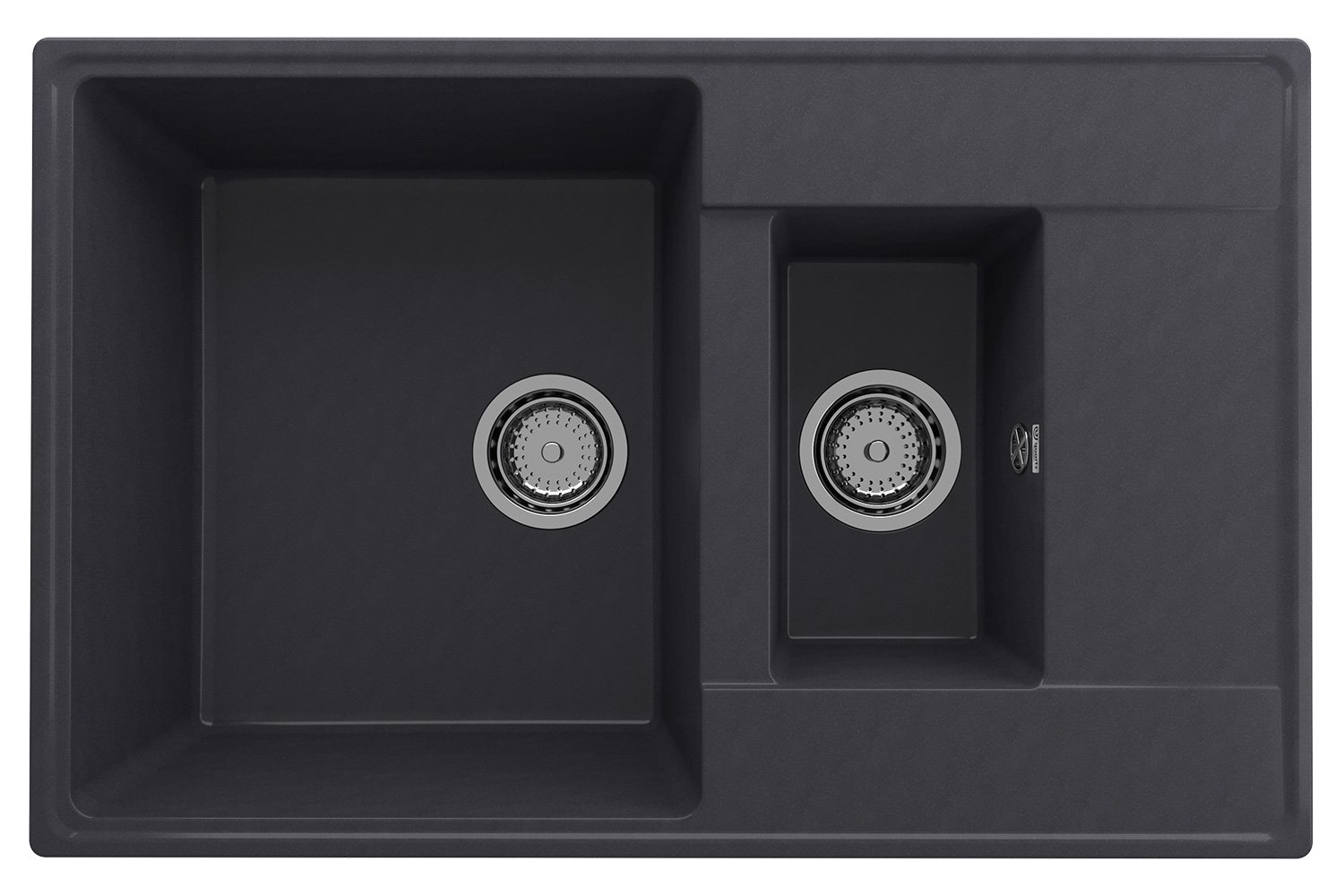 Мойка ULGRAN Quartz Prima 780 с крылом 50х78х20 см