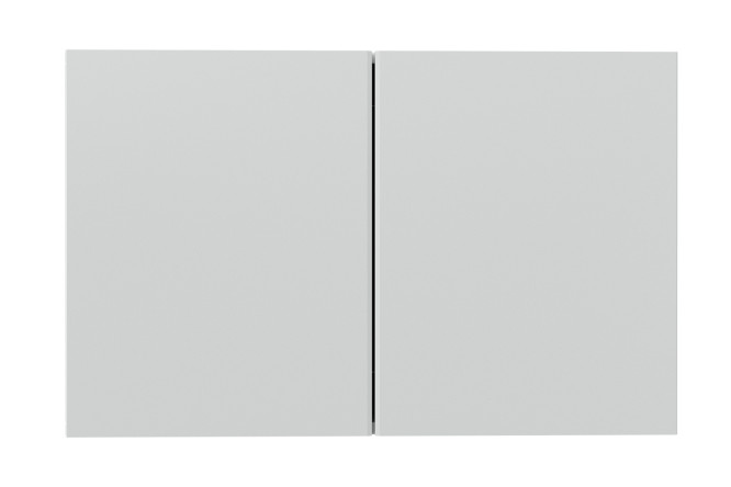 Антресоль Оскар Мун 80x50x39.6 см, цвет каркаса белый, фасада тальк