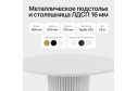 Стол GENGLASS Trubis Wood с трубчатым подстольем 90х75х90 см