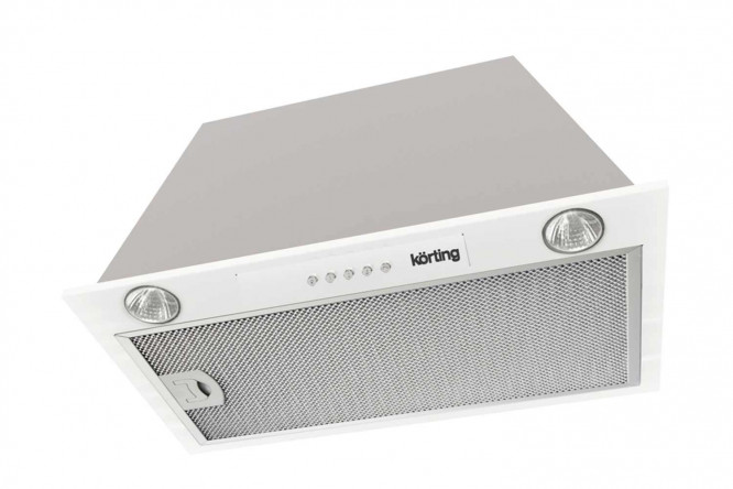 Изображение товара Вытяжка KORTING KHI 6530 W для кухни рециркуляция и отвод воздуха 52х21.6х29 см
