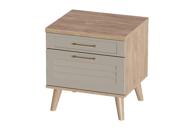 Изображение товара Тумба 2 ящика Крит для спальни или гостиной