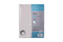 Тюль на люверсах MICASA Далия (Dalia) 300х280 см, 1 шт., цвет серый