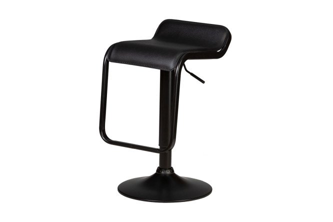 Изображение товара Барный стул DOBRIN Crack чёрный 34,5х66х52 см макс. нагрузка 100 кг