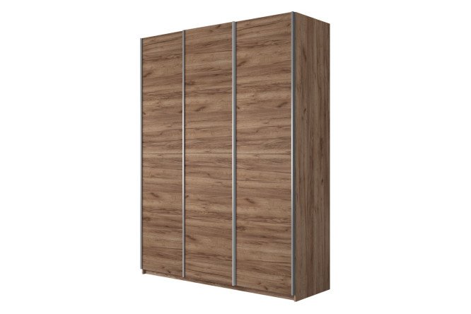 Изображение товара Шкаф-купе 3-дверный Cors-2 210х230х57 см, дуб крафт табачный