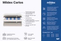 Матрас Carlos 90х200 см, Термоволокно
