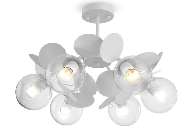 Изображение товара Люстра FREYA FR5165PL 18 кв.м. с патроном E27, размеры 60x48x60 см