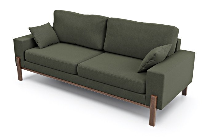 Изображение товара Диван Хангель с шириной сиденья 154 см и высотой спинки 42 см