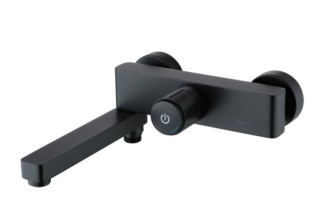 Изображение товара Смеситель для ванны IDDIS Slide SLIBLBTi02WA латунь 17,3 см чёрный матовый