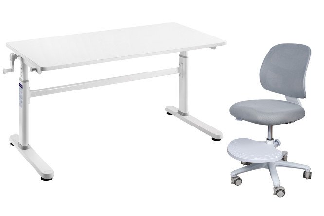 Изображение товара Комплект мебели Cubby парта Imparare Grey и кресло Marte Grey