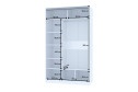 Шкаф-купе Home 135х229,5 см, белый, с одним зеркалом