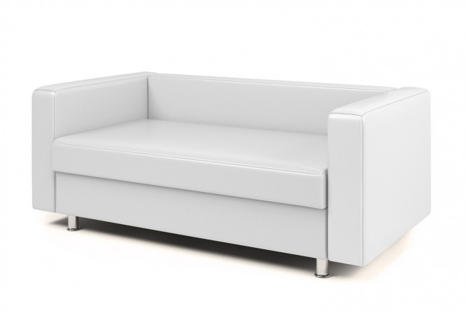 Изображение товара Офисный диван Бит 143x74x75 см с искусственной кожей для офисов и дома