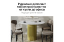 Стол GENGLASS Trubis Wood с трубчатым подстольем 110х75х110 см