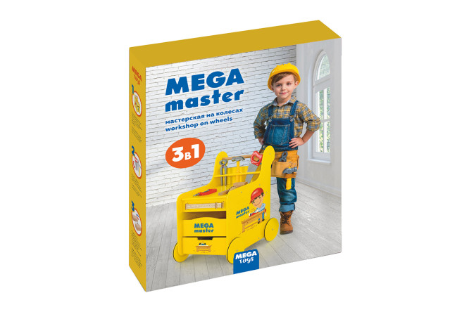 Игровая тележка-каталка кухня Mega Master