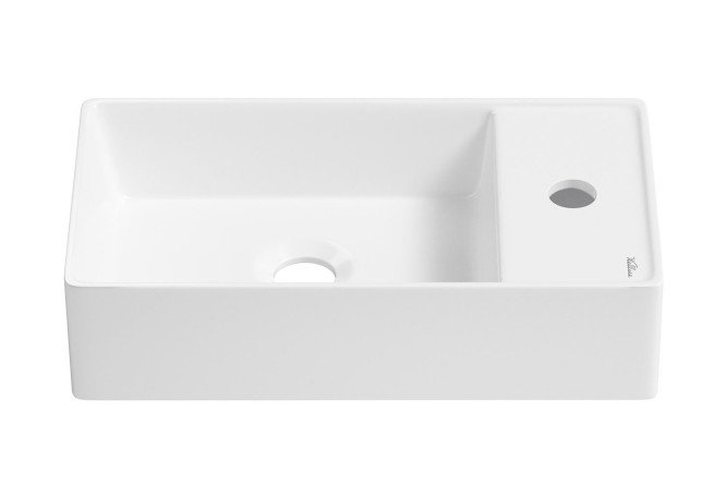 Изображение товара Раковина накладная WC Area 321801000 правая 41х10х23 см фарфор