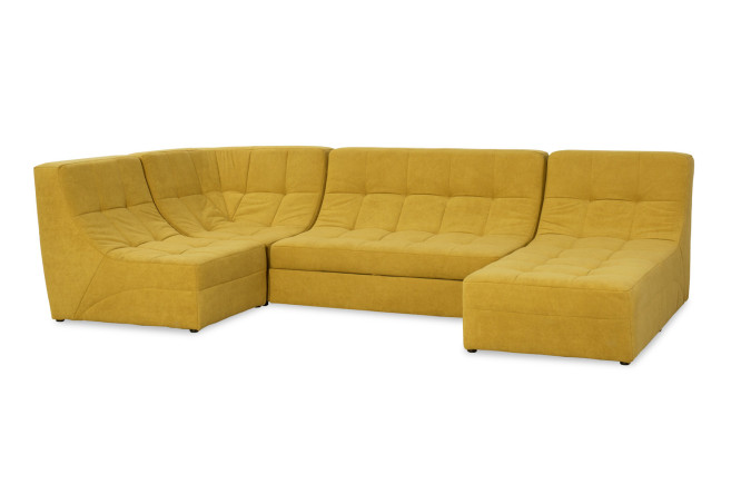 Изображение товара П-образный диван-кровать Палладиум с механизмом Дельфин 325x88x185 см