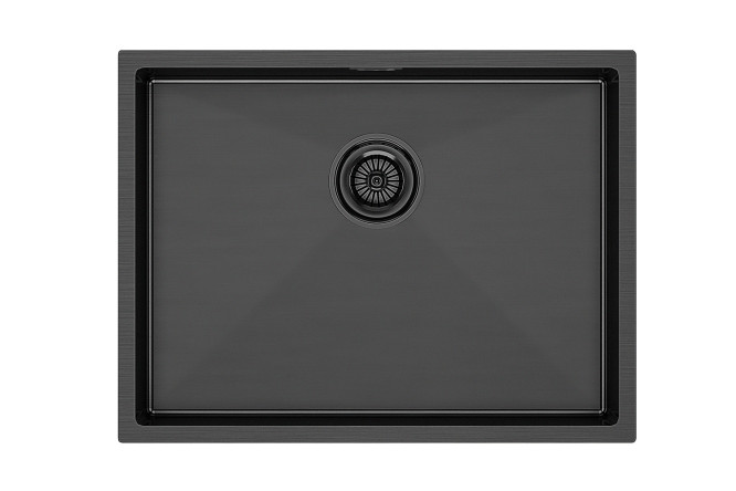 Изображение товара Мойка врезная PAULMARK Next 58 UNI PM215844-GM 58х44х20 см
