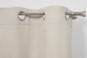 Штора для кухни MICASA Anastasio 150х180 см, 1 шт., цвет бежевый