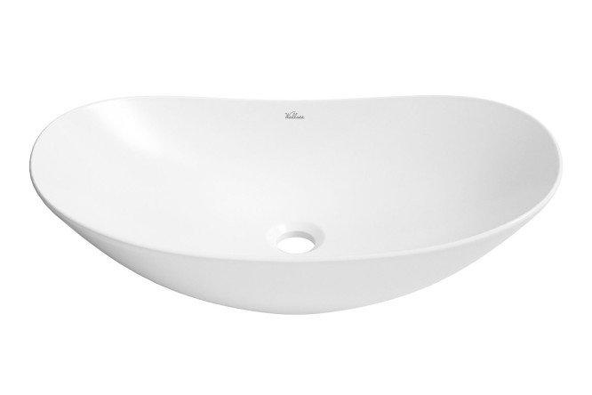 Изображение товара Раковина накладная Carefree dove 332902000 Накладная, 53х15.5х33 см