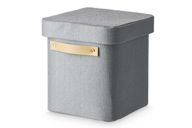 Изображение товара Кофр HOFF Cube с крышкой и ручкой 25,4x25,4x25,4 см практичный и универсальный