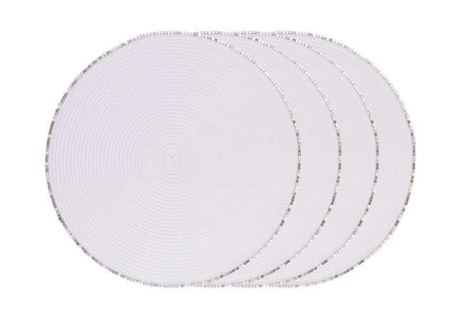 Изображение товара Набор салфеток сервировочных Mandarin decor Shine 36х0.5х36 см