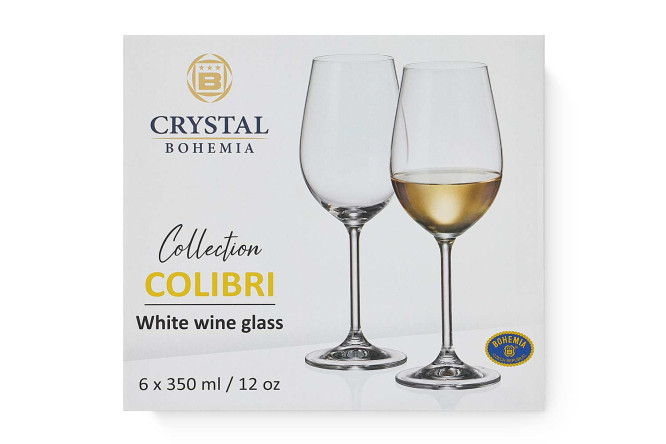 Набор бокалов Colibri/Gastro для вина 350 мл, 6 шт., Стекло