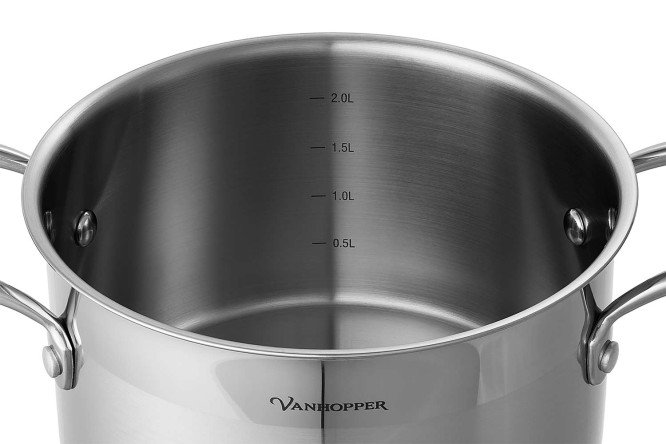 Кастрюля с крышкой VANHOPPER Versailles 2.6 л