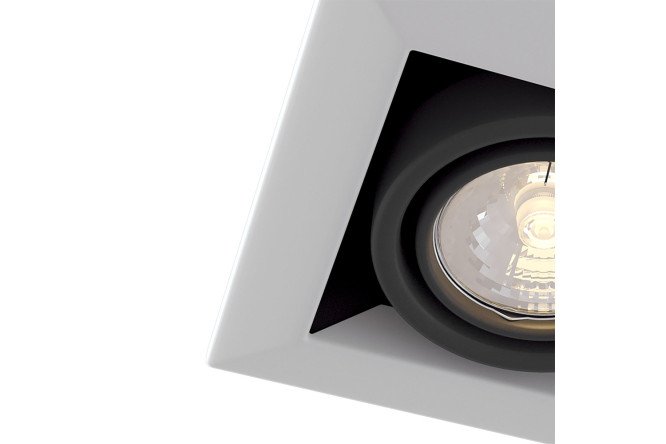Светильник встраиваемый MAYTONI Downlight Metal Modern 12.6x7.8x12.6 см, GU10