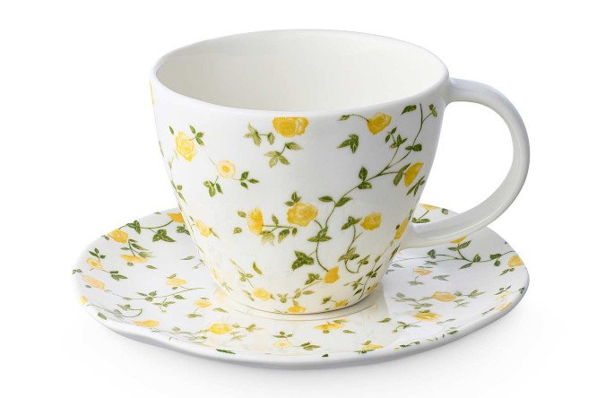 Изображение товара Чайная пара HOFF Цветочный луг 1 перс. фарфор, посудомойка, микроволновка