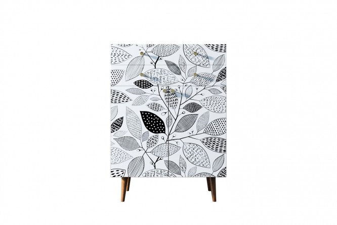 Изображение товара Комод Berber 80x110x45 см ЛДСП современный дизайн