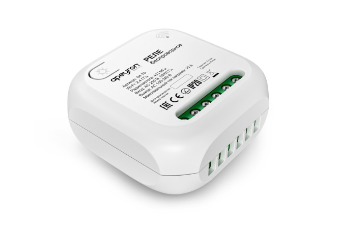 Изображение товара Беспроводное реле APEYRON Smart 4.9x4.9x2.3 см