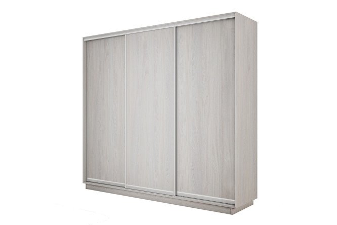 Изображение товара Трехдверный шкаф-купе Slide-2 180х220х45 см ясень анкор серебро
