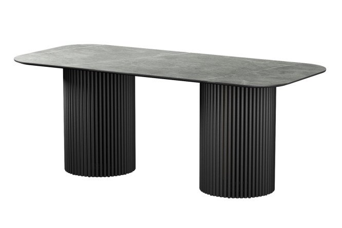 Изображение товара Стол Идрис 200х77х90 см с керамогранитом и МДФ покрытием