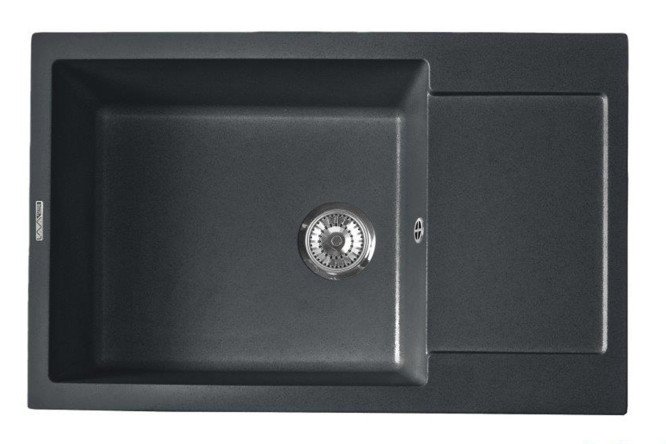 Изображение товара Мойка врезная LAVA L8.BAS с крылом 78х50х19 см