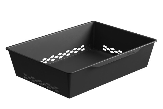 Изображение товара Корзина GBP для хранения без стекла графит 57,8х18,5х42,3 см