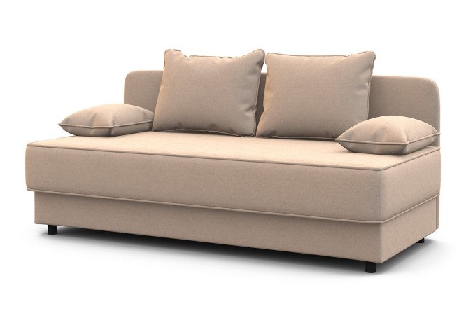 Изображение товара Кушетка Прима из велюра с размерами 194х82х81 см и максимальной нагрузкой 150 кг