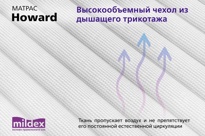 Фото 8 Матрас MILDEX Howard 160х200 см