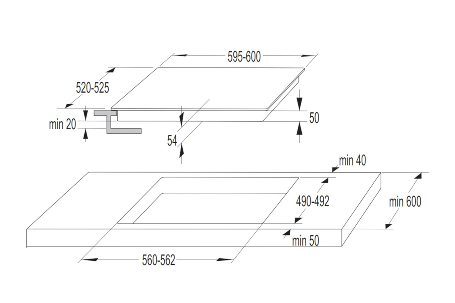 Электрическая панель HK 63552