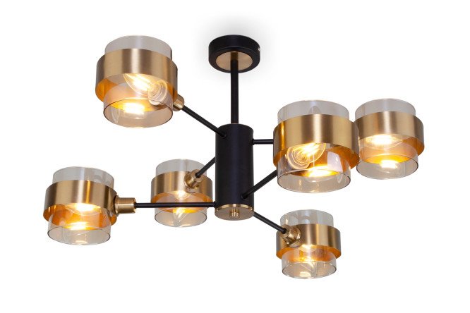 Изображение товара Потолочный светильник EUROSVET Arcada 70127/6 10 кв.м цоколь E14