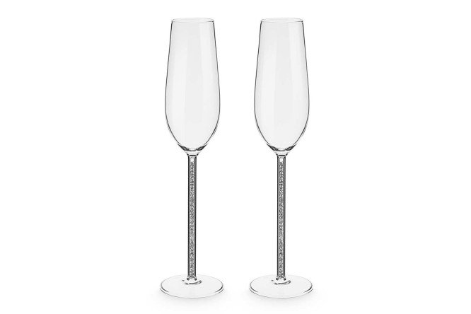 Изображение товара Набор бокалов HOFF Shine для шампанского 190 мл, 2 шт., Стекло
