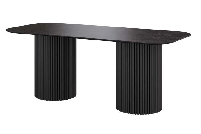 Изображение товара Стол Идрис 200х77х90 см из МДФ и керамогранита