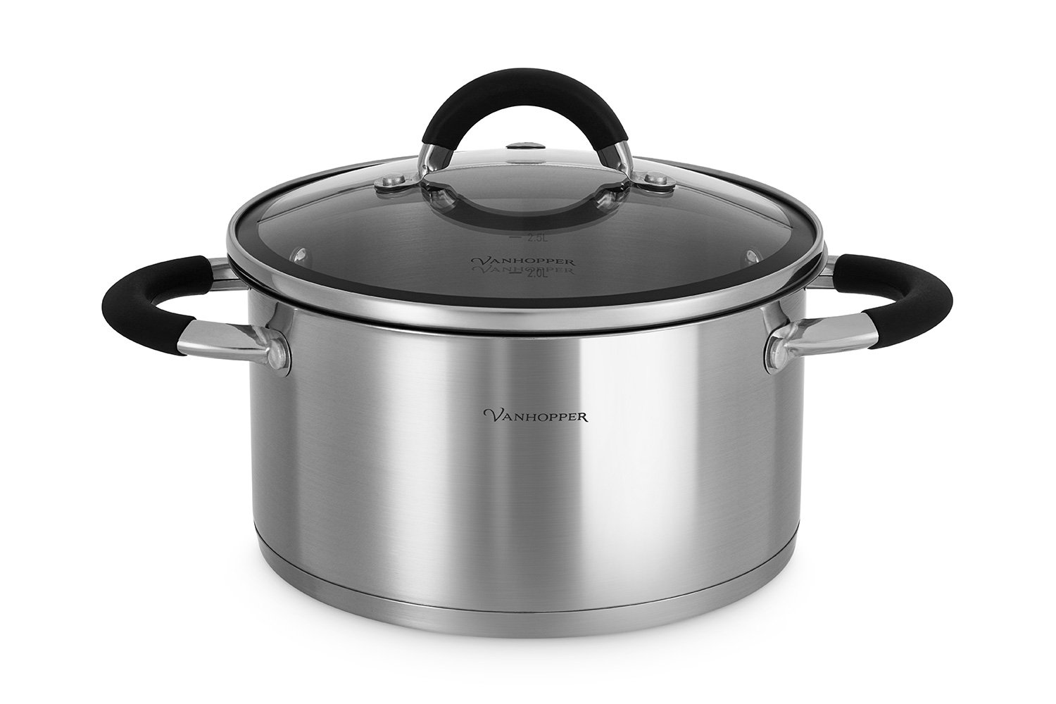 Кастрюля с крышкой VANHOPPER Cuisine 3.2 л