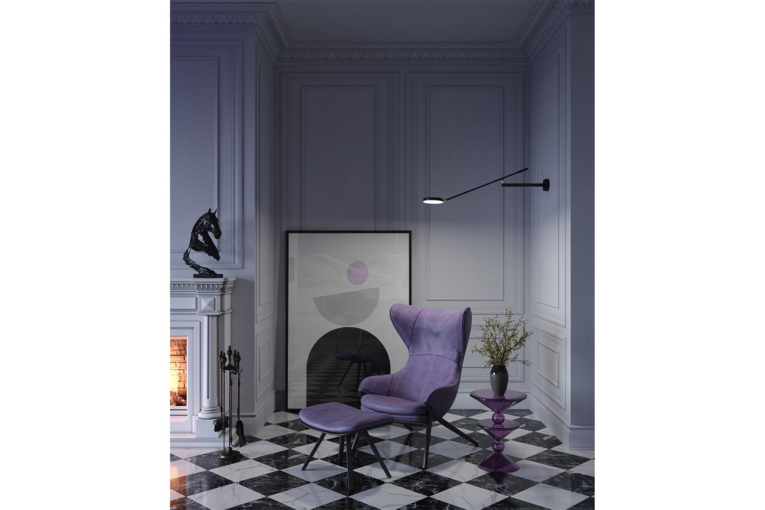Бра MAYTONI Fad 1 кв.м, LED