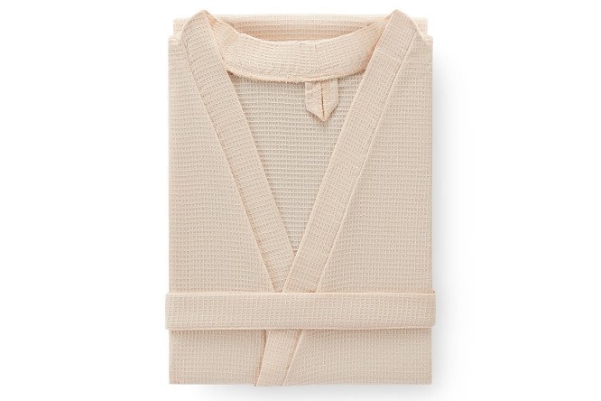 Изображение товара Унисекс халат EVIO Waffel вафельный 44-46, длина 100 см